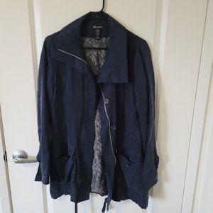 Ella moss Navy blue jacket size XS